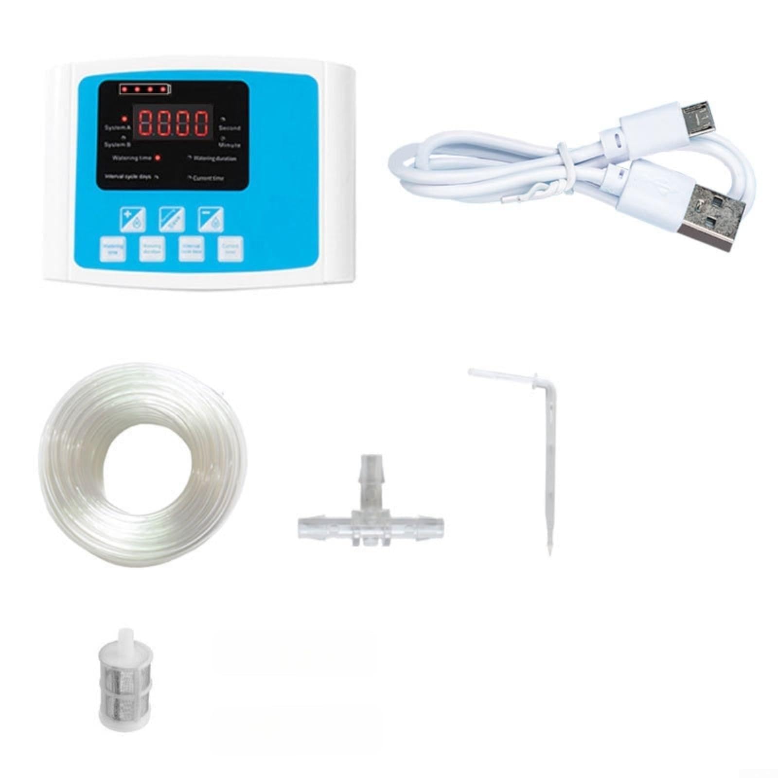 Kit Irrigazione a Goccia Timer ABS 850ml/min Kit Irrigazione(E)