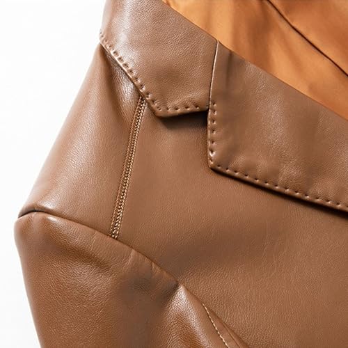 Blazer de cuero para hombre talla 5X-Large miniatura 3