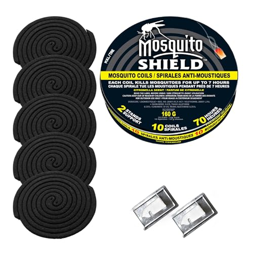 Mosquito Shield Spirales antimoustiques boîte