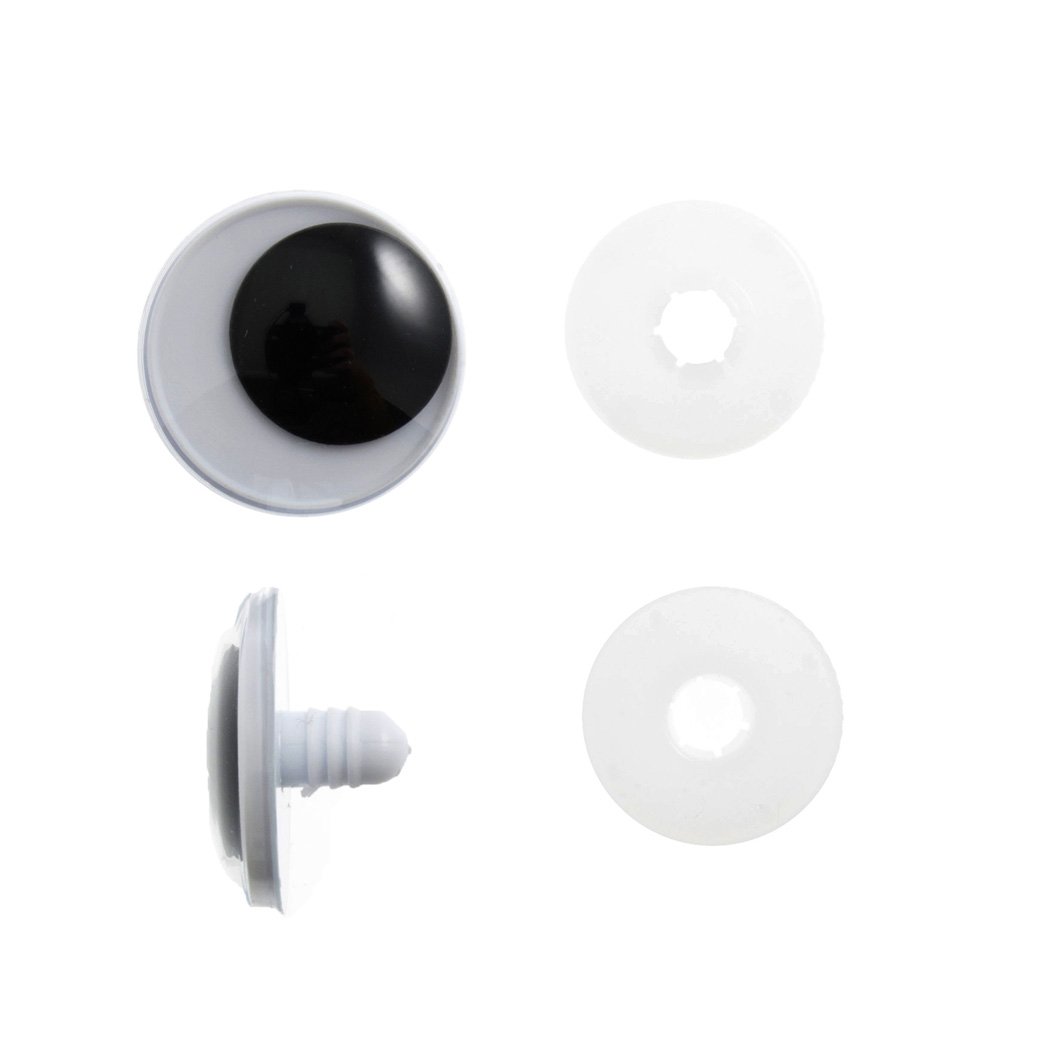 Trimits Disc - Last Few - 4 Safety Toy Googly Eyes 15Mm