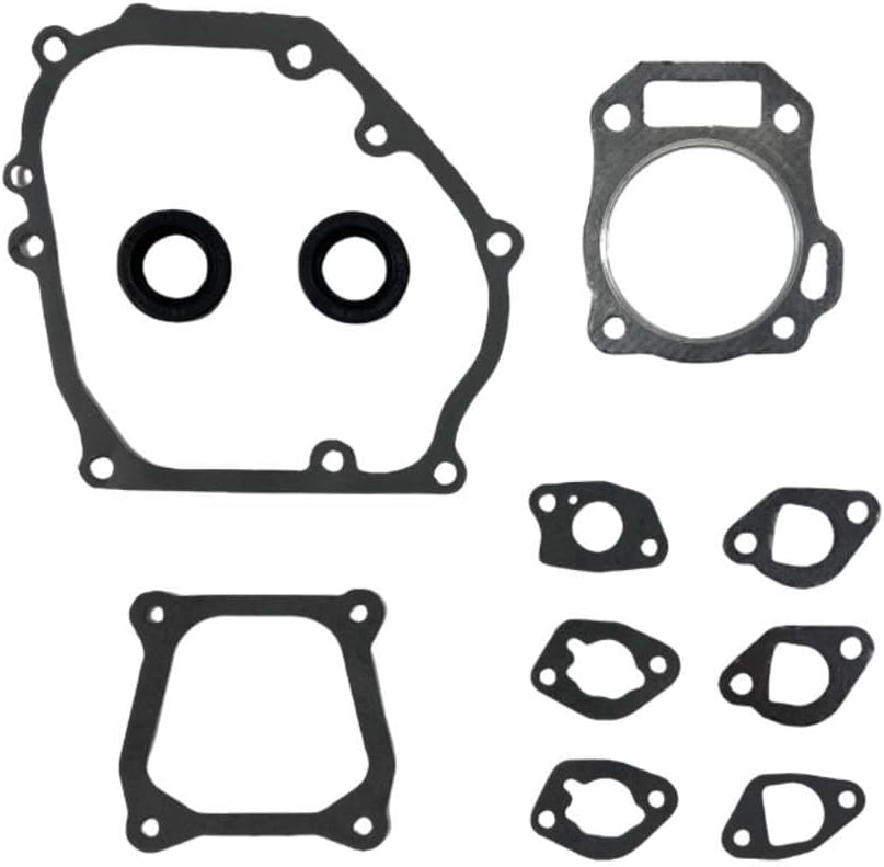 Gaskets for Carburetor Muffler Cylinder Head Crankcase Cover and Oil Seals for Predator 5000-Watt Dual-Fuel Inverter Generator (Compatible with SKU 71367, 70143)