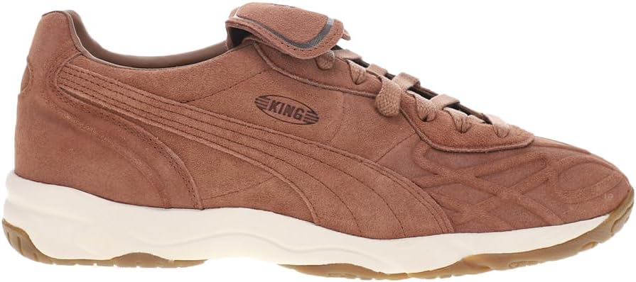 PUMA Womens King Indoor Clean Lace Up Sneakers Shoes Casual - Brown