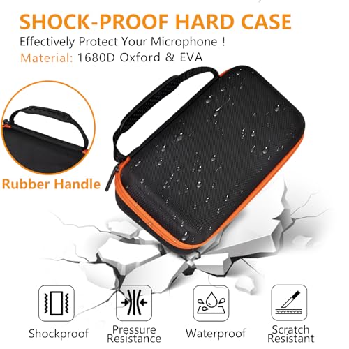 image for Lebared Wireless Microphone Case Compatible with JBL Wireless Two Micr