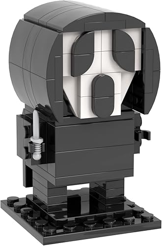 -MOC - Juego de construcción de Halloween Scream Brick Mini Headz, bloques de construcción lindos creativos para niños, regalos para niños (104