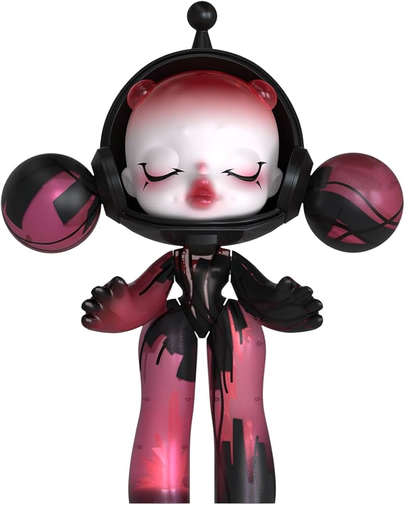 ゲームキャラクター popmart skullpanda Amazon.co.jp: POP MART MEGA α SKULLPANDA 400% Red Crystal