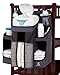 hiccapop Nursery Organizer and Baby Diaper Caddy | Hanging Diaper Organization Storage for Baby Essentials | Hang on Crib, Changing Table or Wall