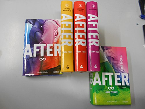  AFTER COLLEZIONE (1-5 ) PACCHETTO COMPLETO 5 VOLUMI 2015