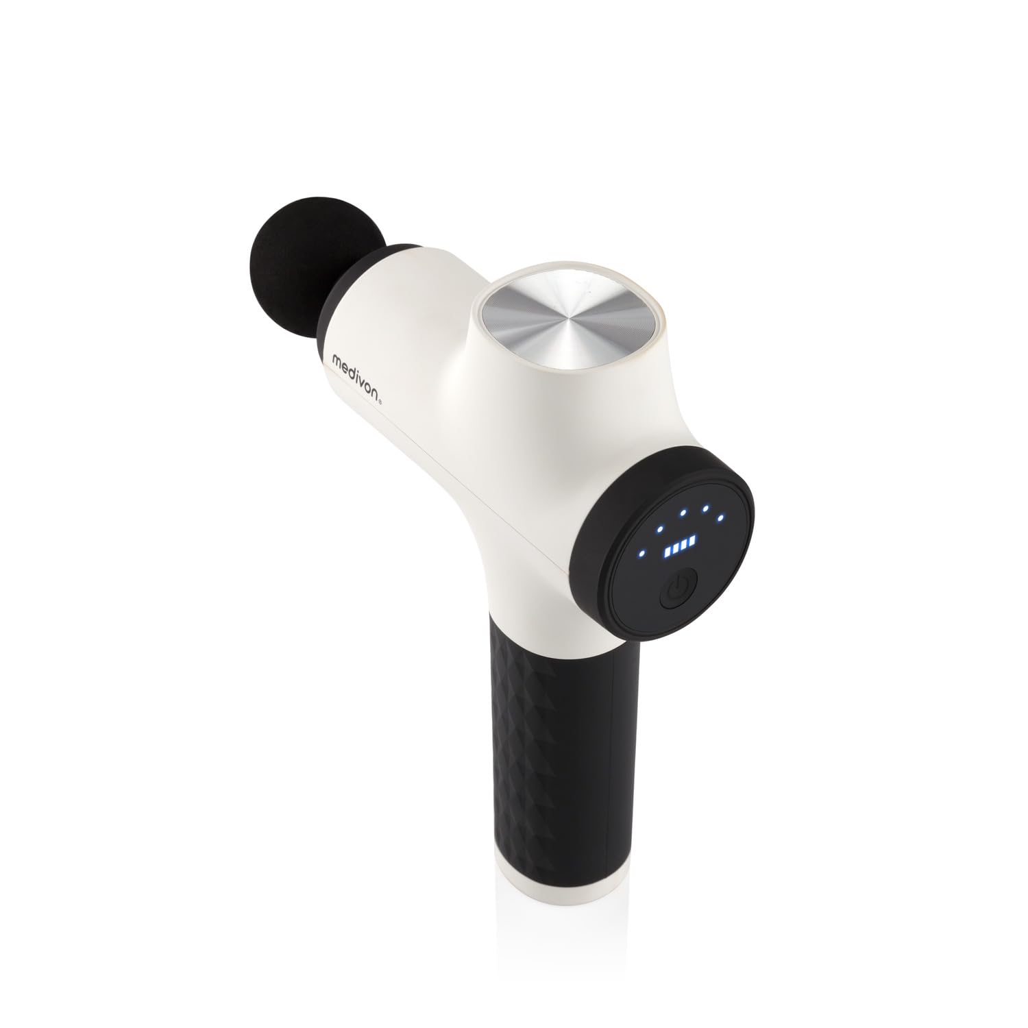 Medivon Relix Massagepistole, 6 Geschwindigkeiten & 8 Köpfe