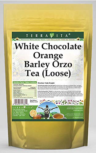 Té Orzo de Cebada Naranja y Chocolate Blanco (Suelto) (8 oz, ZIN 561209) - Paquete de 2