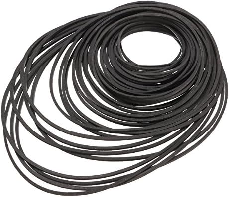 50pcs 40-130mm Mix Cassette Tape Machine Belt Assorted Common Belt