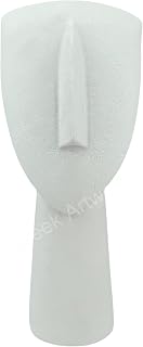 Cycladic Head Figurine Idol Cast Marble Greek Statue Sculpture Museum Copy