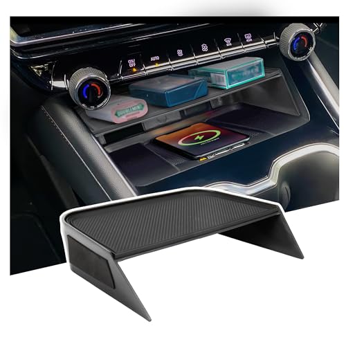 Sinminou Center Console Organizer Compatible with 2024-2026 Chevy Traverse Interior Accessories, Storage Box Insert Divider Compartment Tray; Not fit for 2024 Chevy Traverse Limited