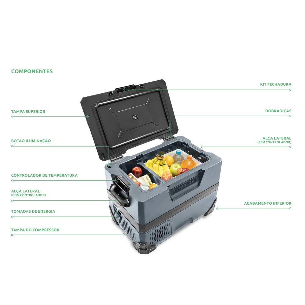 Maxiclima Xforce Portable Refrigerator - Quadrivolt Efficient