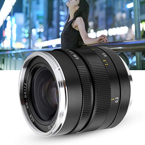 35MM F1.4 Humanistisches Weitwinkelobjektiv mit großer Apertur Manuelles Fokusobjektiv für spiegellose für Sony E-Mount… – Bild 7
