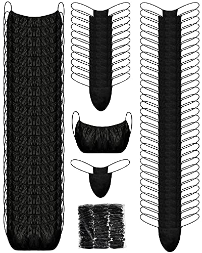75 Packs Disposable Bra and Panties Sets for Women, 25 Pas Disposable Bra Spa Top Underwear, 50 Pcs Thongs Bikini Panties, Spray Tanning Wraps, Individually Wrapped, Black