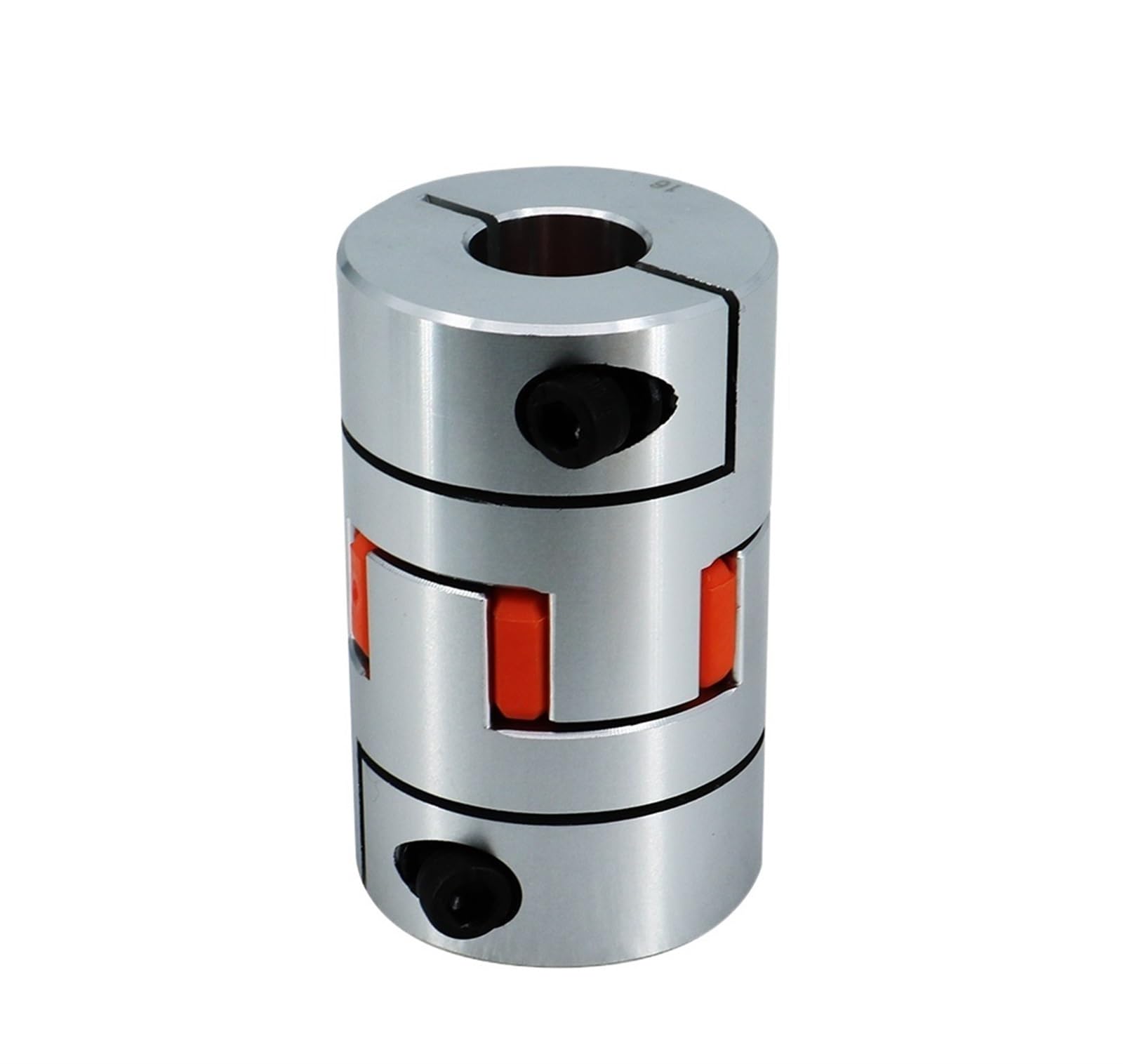 Rigid coupling,Stainless steel rigid coupling 2pcs D25L30 CNC Motor Shaft Coupler Flexible Coupling Spider Flexible(8X10)