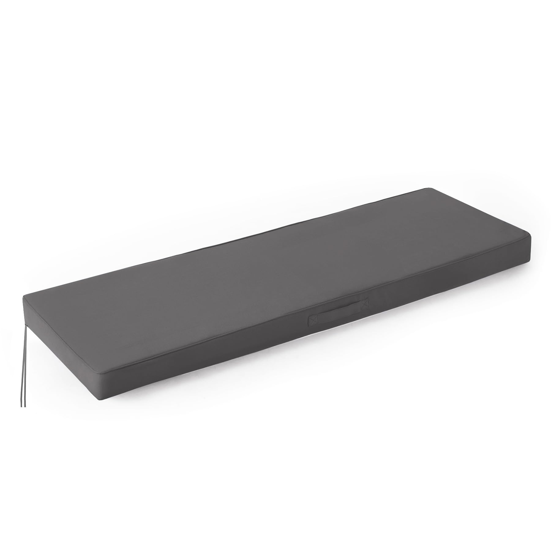 Photo 1 of IPYNBAP Outdoor Bench Cushions for Outdoor Furniture, 48x18x3 Inch, Waterproof Bench Pillow, Fade Resistant Long Bench Seat Pads for Garden, Indoor, Porch Swing, Dark Grey