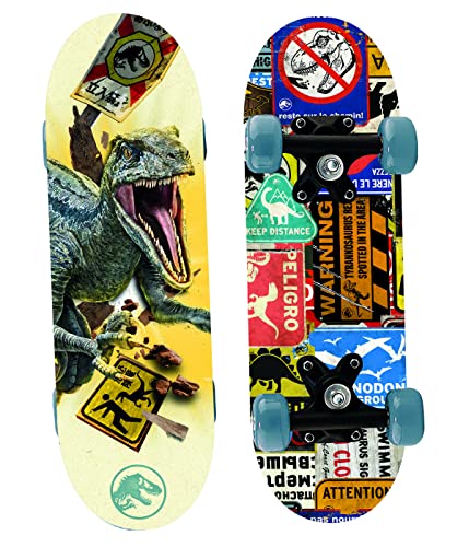 Joy Toy - Jurassic World Dominion Mini Skateboard aus Holz...