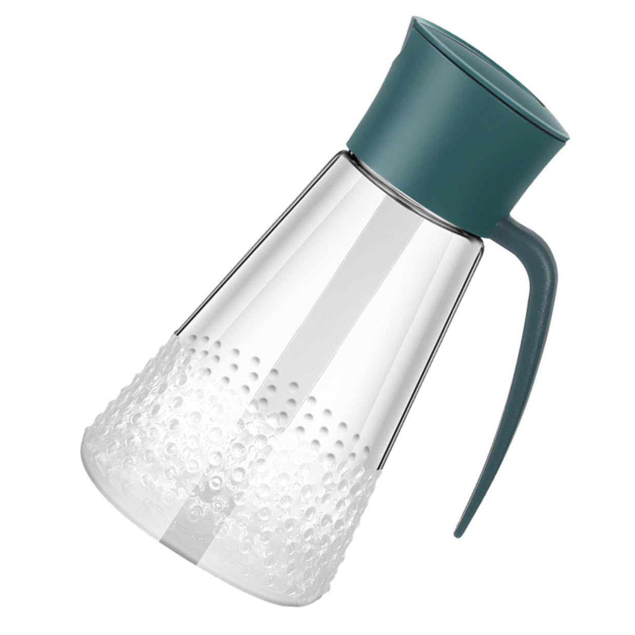 Botella de Aceite de Vidrio de Anti-goteo para Cocina Dispensador Transparente para Salsa de Soja y Vinagre Diseño Práctico y Duradero Verde Oscuro