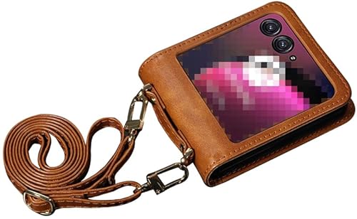 CYBERGARAGE�EMoto Razr Ultra �P�[�X �J�o�[ PU���U�[ �܂肽���݌^ �J�[�h���[�t�� �V�����_�[�X�g���b�v ���|���x���g�t�� �������߉\ ���g���[�� ���[�U�[50 �E���g�� �ی�P�[�X �A���h���C�h �������[Moto Raz