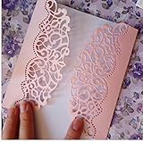 ダイカットテンプレート レース 花 カッティングダイス 抜き型 枠 切り抜き帳 年賀状 カード ラッピング 工芸 手作り diy用具 節日 誕生日 結婚式 絵図 手帳用