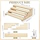 PH PandaHall Holzspießhalter 120 löcher Holz Pick Stehen 4 Tier Buffet Display Board Multi Level Display Steht Für Buffets Bankett Cocktail Party