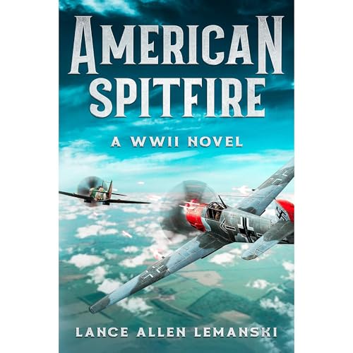 American Spitfire Audiolibro Por Lance Allen Lemanski arte de portada