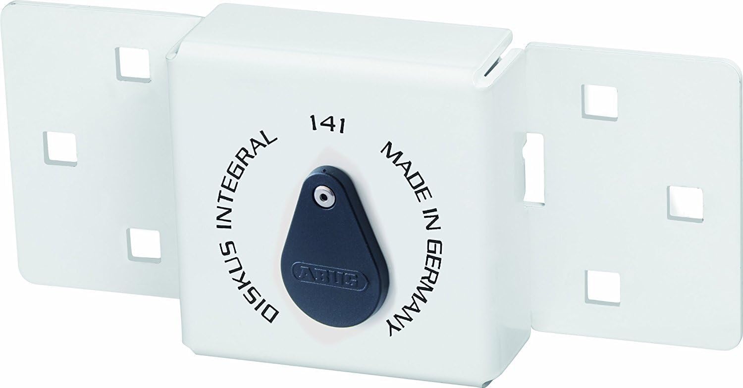 ABUS 141/200 Integral Van Lock with 26/70 70mm Diskus Padlock - White