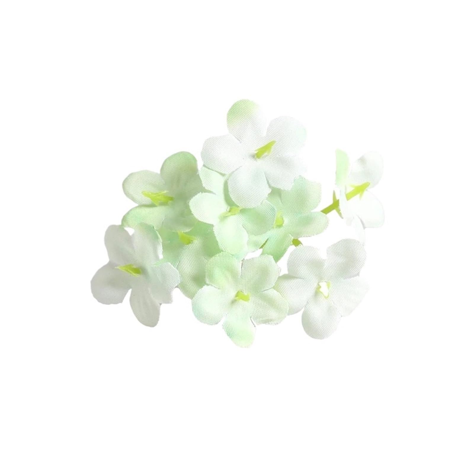 HamPaesk 10/20Pcs Artificial Flowers 4cm Fake Flower Heads For Home Wedding Decor Decoration DIY Wreath Gifts Accessories(Light Green,20Pcs)