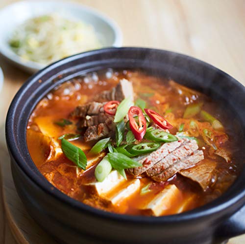 Crazy Korean Cooking SYNCHKG053241 Korean Stone Bowl (Dolsot), Sizzling Hot Pot For Bibimbap And Soup thumb #2