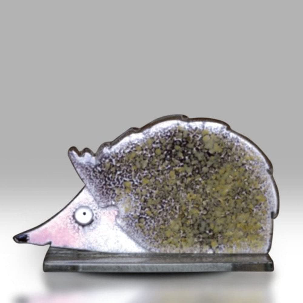 Nobile Glassware Fused Glass Hedgehog