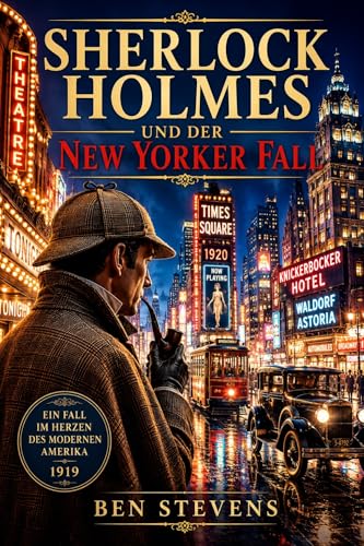  Sherlock Holmes und der New Yorker Fall (Die Fälle des Sherlock Holmes – von Ben Stevens) (German Edition)