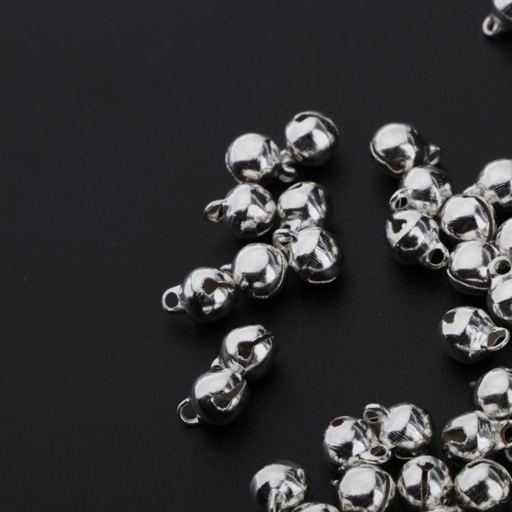 100 Mini Grelots En Cuivre GZhaimai - Clochettes 14mm Pour Déco Noël Et DIY