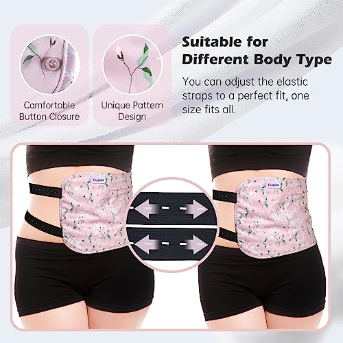 Image of 2 Pack Castor Oil Pack Wrap Organic Cotton for Liver Detox, Reusable Castor Oil Compress Highly Absorbent Anti Oil Leak（Oil are Not Include）