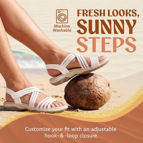 Image of Skechers Women's Reggae Slim - Sunnyside 2.0 | Skechers Memory Foam, Machine Washable, Stretch Fit, Vegan, Adjustable Strap