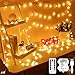 Produktbild Fairy Globe String Lights Batterie - 10m 100 LED Globe String Lights, Indoor Outdoor Globe Lights mit Fernbedienung für Garten, Terrasse, Schlafzimmer, Party, Hochzeit, Weihnachtsdekoration (Warmweiß)