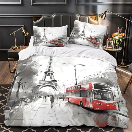 Housse de couette anti-allergique panda microfibre douce pour peau sensible - 2