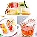 Ouddy 2 Pack Silicone Ice Cube Trays for Chilling Whiskey, Cocktail, Beverages & Making Candy, Cake, Chocolate, Easy Release