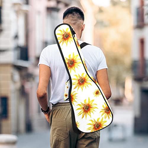 Housse pour ukulélé sans couture avec motif tournesols jaunes de 10 mm d’épaisseur – Rembourrage en éponge de 53,3 cm… - Les Beatles, Paul McCartney, John Lennon, RIngo Starr, George Harrison Housse pour ukulélé sans couture avec motif tournesols jaunes de 10 mm d'épaisseur - Rembourrage en éponge de 53,3 cm… – Image 6