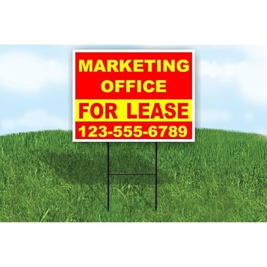 Customizable Marketing Yard Sign