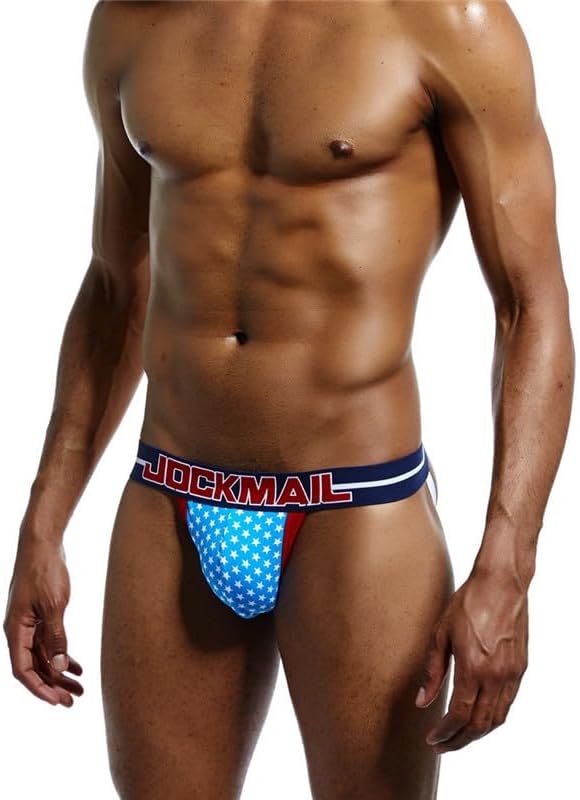 JOCKMAIL Jock Straps for Men Breathable Men's Jockstraps Sexy Athletic Supporter Underwear for Gym and Party - Image 3