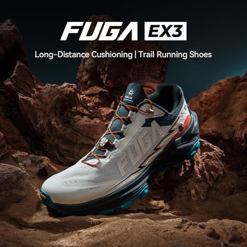 Image of KAILAS Men's FUGA EX 3 Trail Running Shoes Lightweight Slip Resistant Breathable Jogging Hiking Sneakers