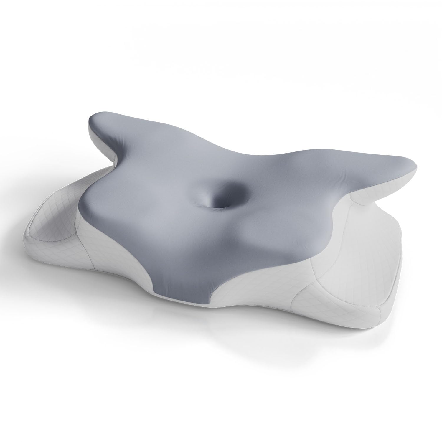 Juskys Nackenkissen 2er Set – Memory-Foam, atmungsaktiver Bezug, ergonomisch für Seitenschläfer
