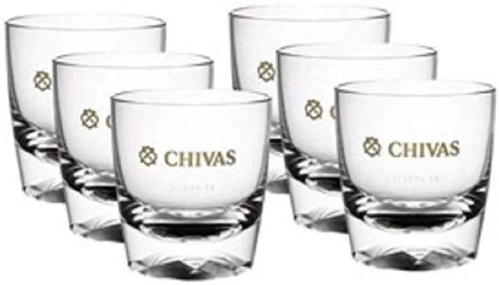Chivas Regal Pack 18 ans + 6 verres Whisky Ecossais - 40%, 70cl