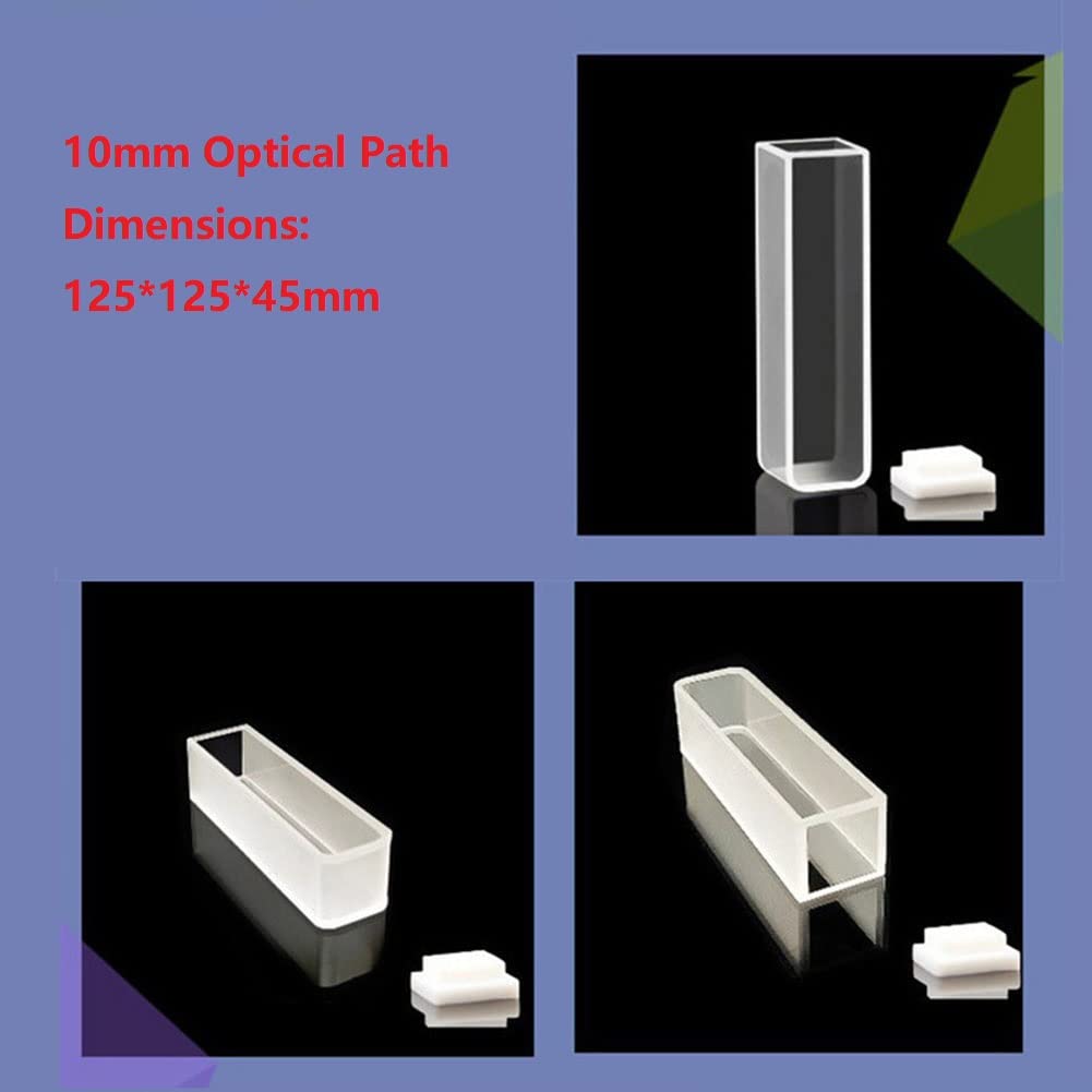 Cuvetta In Vetro Per Spettrofotometro - Percorso Ottico 10mm-50mm - Foto 8