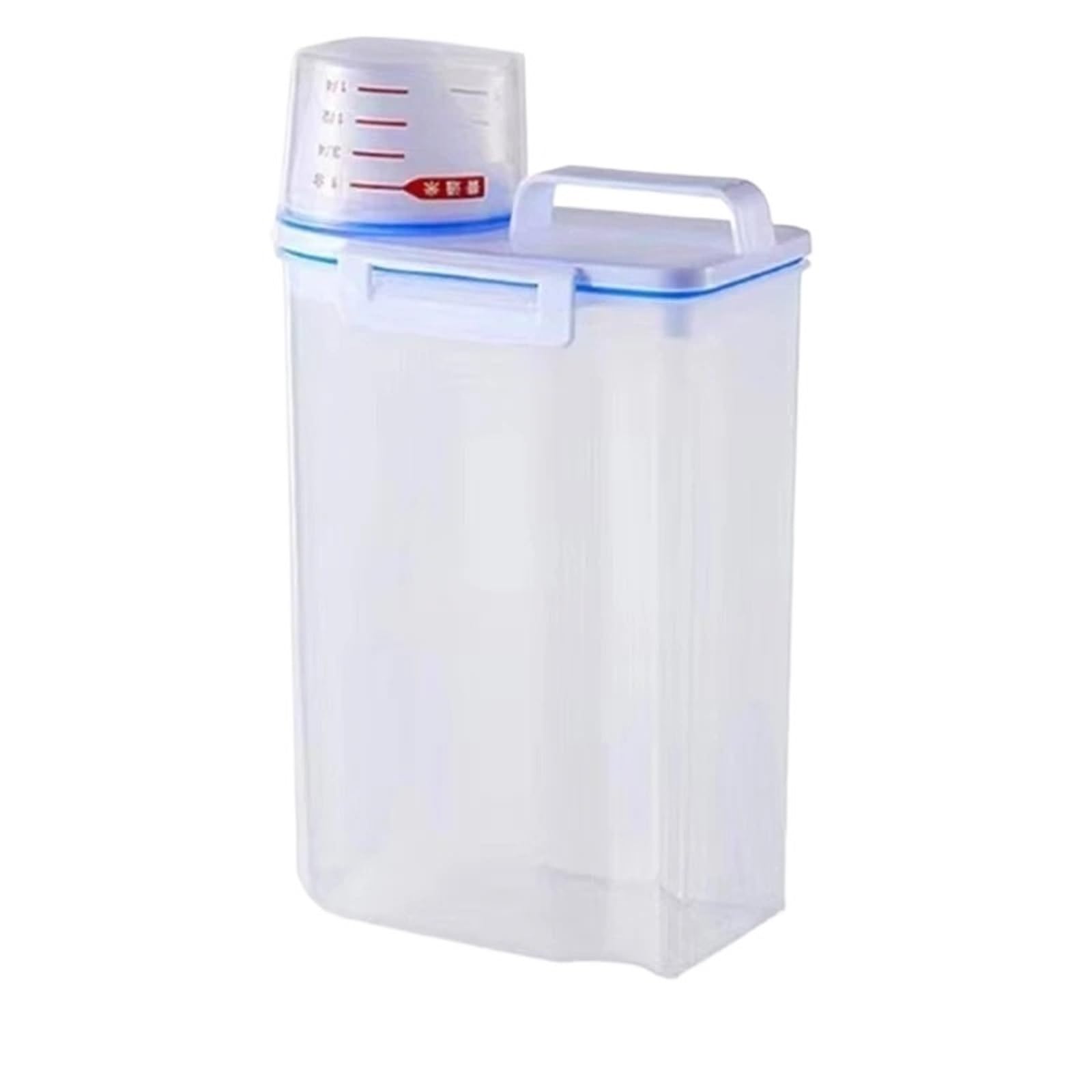UBOHUZ Rice Storage Bucket With Measuring Cup With Leak-proof Lid For Storing Grains Flour Rices for Kitchen & Pantry