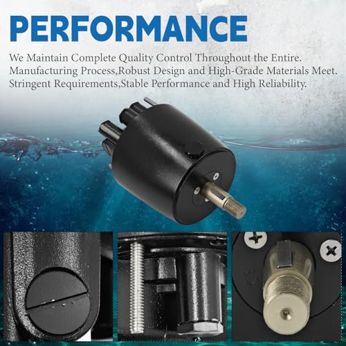 Image of 300HP HH5770-3 Marine Hydraulic Helm Pump Fit for Seastar Pro 2.0 | Front Mount Outboard Boats Hydraulic Outboard Steering Pump Boat Replace# ZA0350