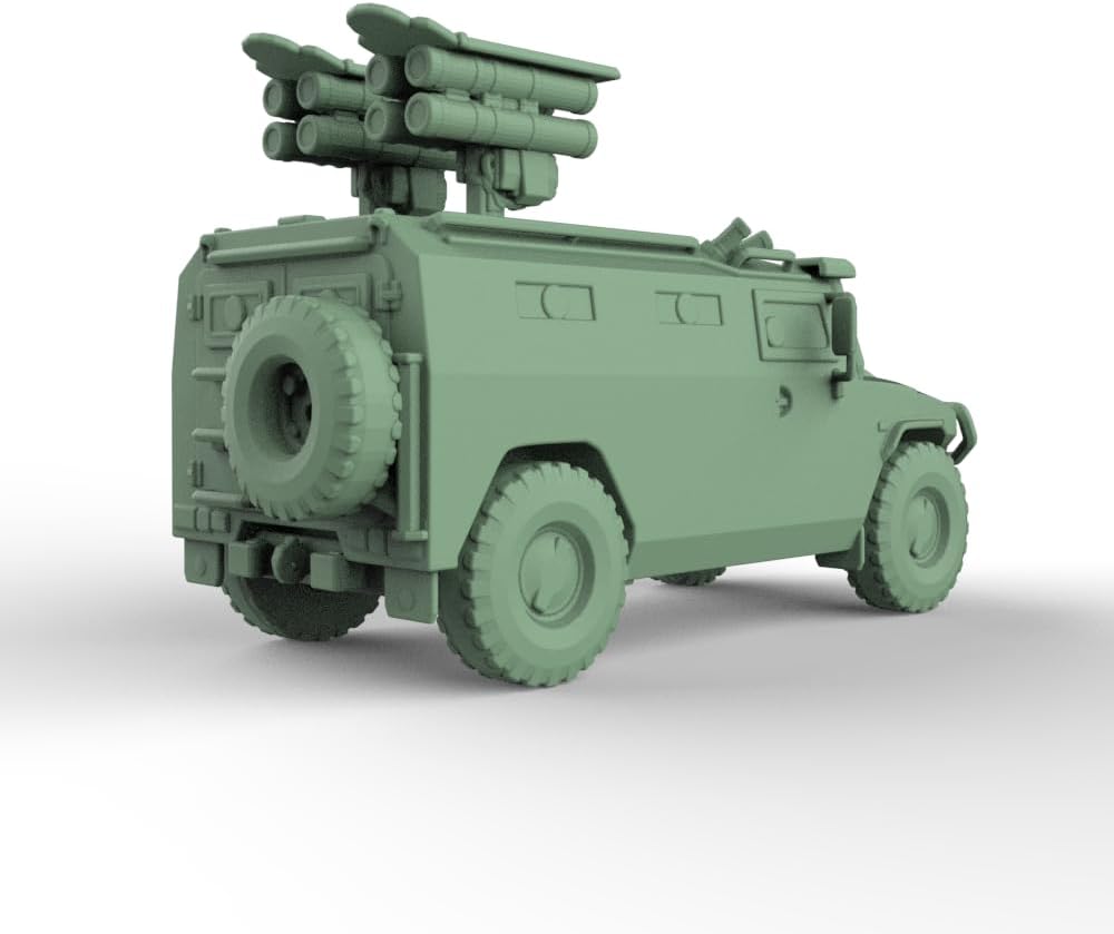 MRY-SFW SSMODEL SS144385 1/144 Military Model Kit Russia 9P163-3 Kornet-Em Armoured Vehicle