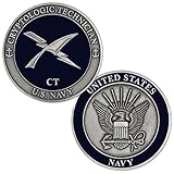 U.S. Navy Cryptologic Technician (CT) Challenge Coin