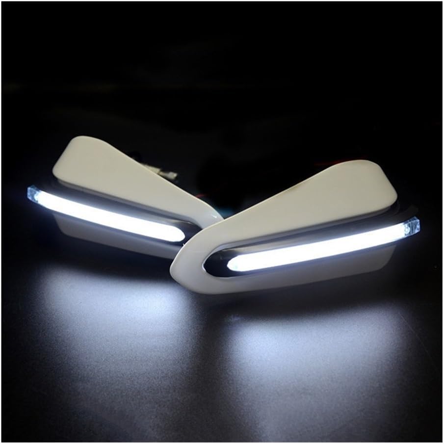 Motorcycle Handguard 15-22mm Handlebar With LED Light Hand Guard Universal For SR4MAX DL1000 Bandit For Forza